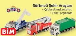 AYA TOYS SÜRTMELİ ŞEHİR ARAÇLARI OYUNCAK